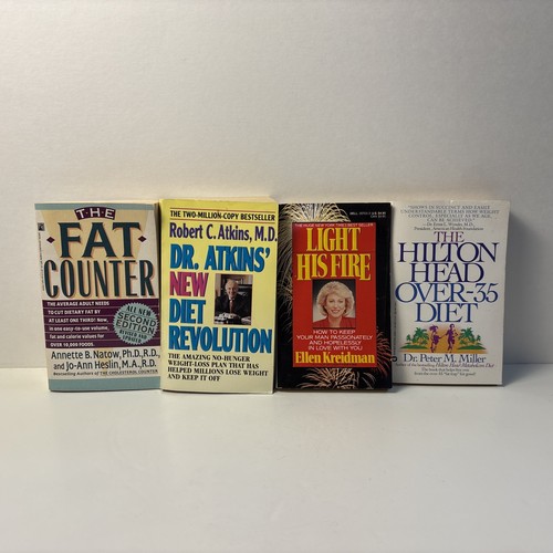 Lot health diet books - 4,