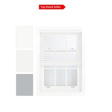 Tende in finto legno bianco