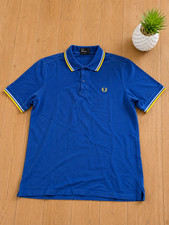 Polo Fred Perry Blu Royal Slim