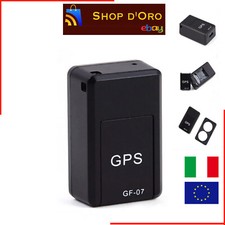 MINI GPS TRACKER LOCALIZZATORE SATELLITARE SPIA ANTIFURTO MAGNETE DA AUTO MOTO