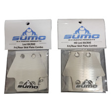 Sumo Racing Skid Plates Losi 8ight-X Xe Elite 8X 8Xe 1.0 Kit solo non RTR