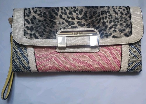 Guess leopard spliced - spliced, clutch