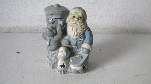 Babbo natale ceramica - babbo, in
