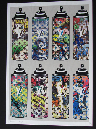 Bomboletta spray numerata