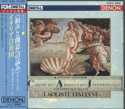 Antonio vivaldi i solisti - cd,
