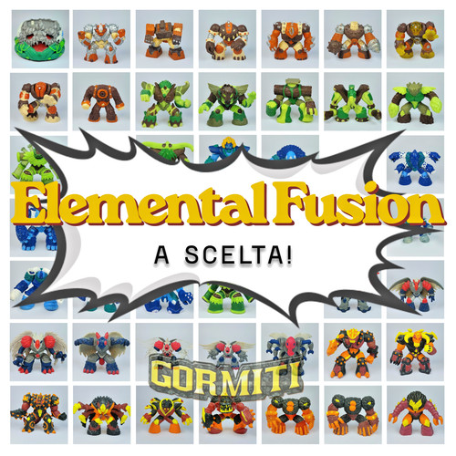 Gormiti serie elemental fusion - elemental,