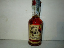 miniature mignon bourbon whisky WILD TURKEY AGED 8 YEARS