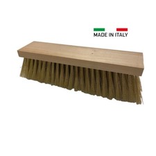 SPAZZOLA FORNO A LEGNA PIZZA 270x65x20 RICAMBIO LEGNO OTTONE