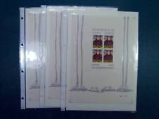 1985 Capo Verde, foglietti Hundertwasser, Mi. 7-9, nuovi ** non linguellati