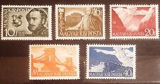 Francobolli Ungheria Magyar Istvan Szechenyi 1941