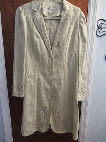 Cappotto vestito lino vintage
