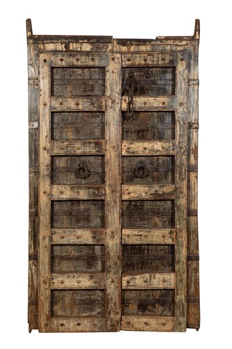Portone porta antica legno - porta,