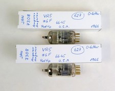 2x Amperex JAN 7308 tubo / E188CC / E88CC / tubo / stesso codice / VR5 / NOS testato