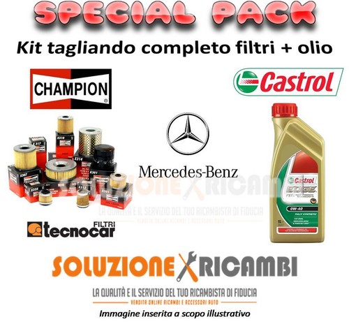 Kit tagliando filtri - filtri, olio