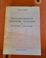 DIZIONARIO GENOVESE - ITALIANO