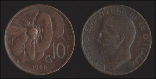 Centesimi 1926 ape - 10,