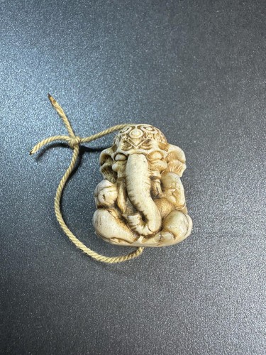 Ciondolo ganesha intagliato - ciondolo,
