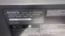 Sony PVM-1354Q Monitor PVM CRT