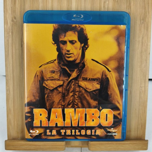 Dvd rambo trilogia - dvd, con