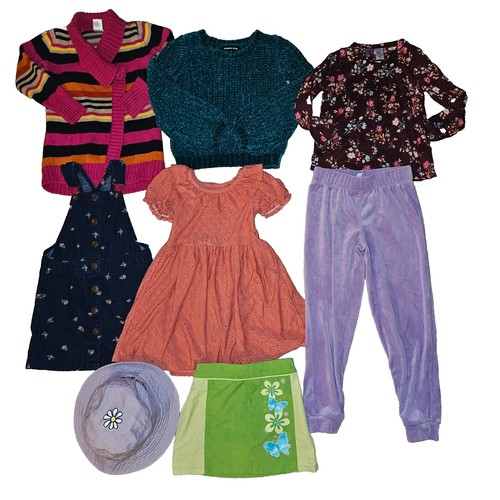 Lotto vestiti bambina - taglia, 5