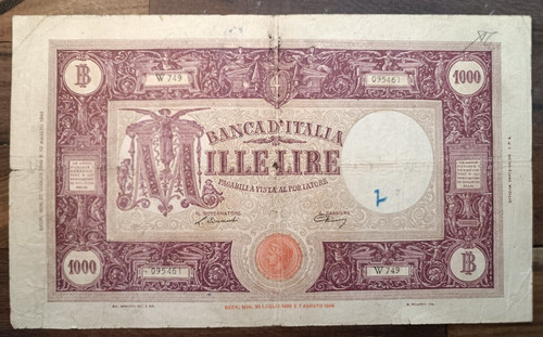Repubblica 000 lire - repubblica, grande