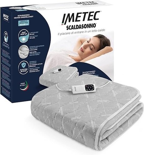 Imetec coperta riscaldabile - coperta,