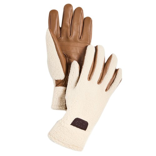 Sherpa glove cream guanti - m,