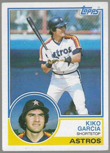 Kiko garcia 1983 topps - kiko,