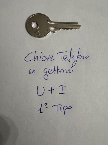 Chiave telefono gettoni - telefono,