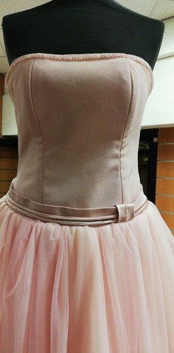 Abito sposa colore rosa - abito,