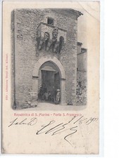 CARTOLINA S. MARINO - PORTA S