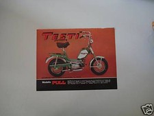 advertising Pubblicità 1971 CICLOMOTORE VELOMOTOR TESTI PULL 50
