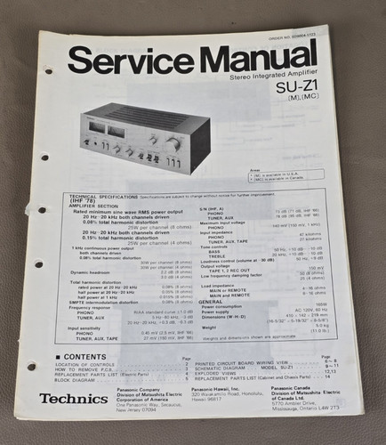 Technics amplificatore - technics,