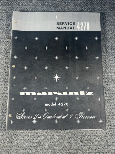 Marantz model 4270 - marantz,