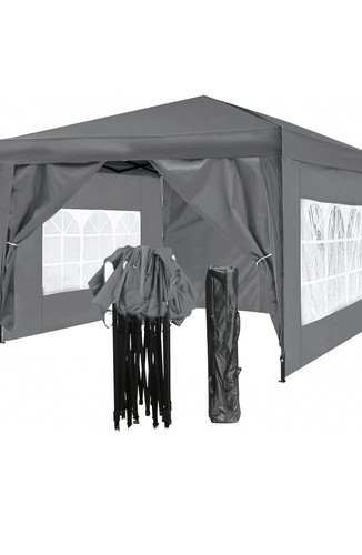 Gazebo pieghevole m con - pieghevole, 3