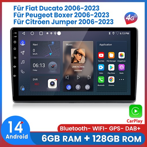 Autoradio 128gb carplay - autoradio, 6+128gb