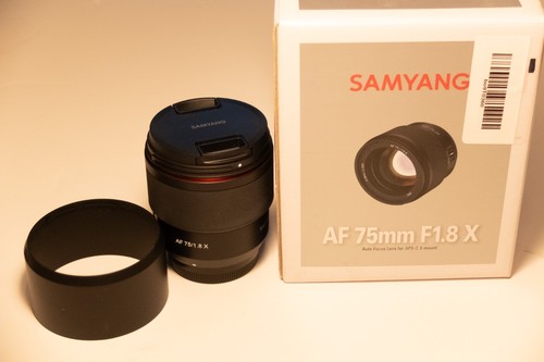 Samyang 75mm 8 - af, fe