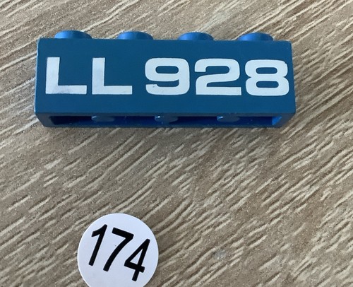 Lego 3010p928 mattoncino 1x4 - mattoncino,