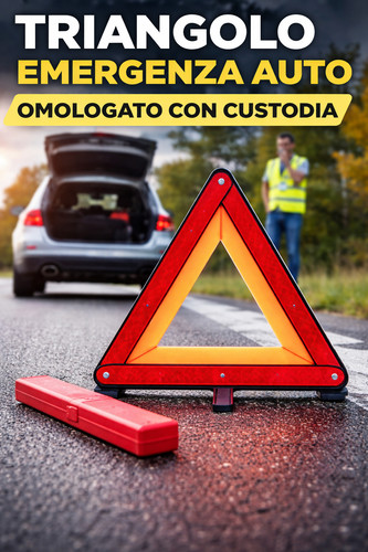 Triangolo emergenza auto - triangolo,