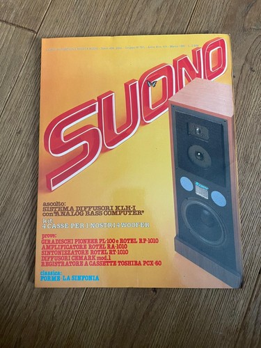 Rivista suono marzo 1981 - ,