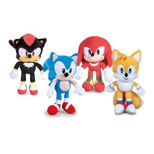 Peluche sonic amici knuckles - peluche,