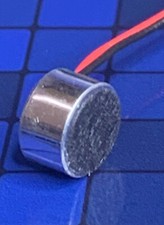 Capsula Microfono Electret 50÷16000Hz 2,2kΩ -58dB Ø6x3,5mm 0,4mA