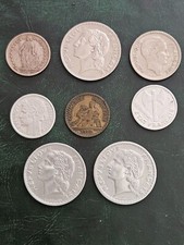 Lotto monete franchi VECCHI -