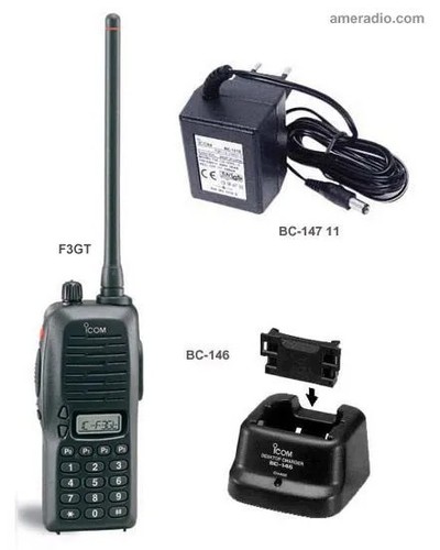 Radio palmare icom f3gt - palmare,