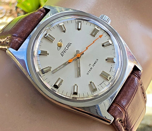 Orologio vintage enicar uomo - enicar,