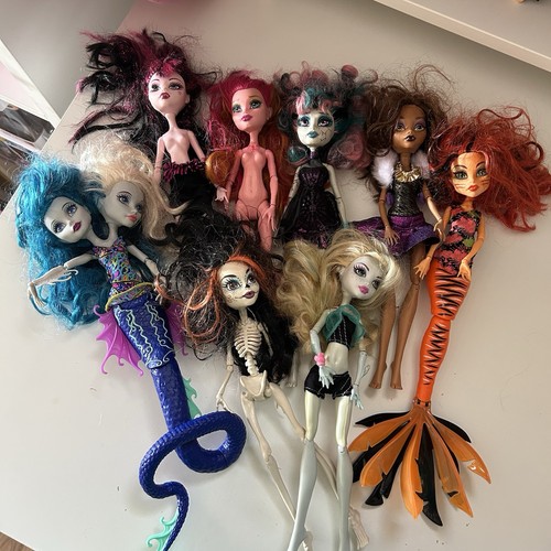 Lot poupées monster high - poupées,