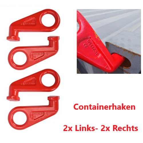Ganci contenitore dritti - contenitore,