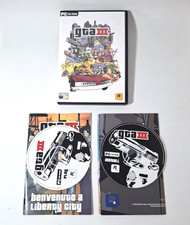 GTA III PC Game PC CD-ROM GTA 3 Completo con Mappa Condizioni Ottime