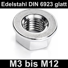 Dado flangiato acciaio inox A2
