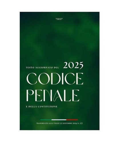 Codice penale 2025 - codice,